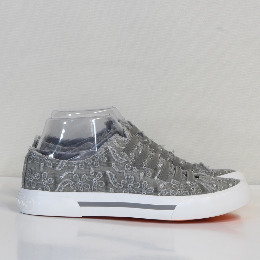 Rocket Dog Jokes Women's Slip-On Sneakers - Picture 4 of 9